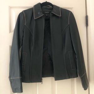 Colebrook leather jacket size small